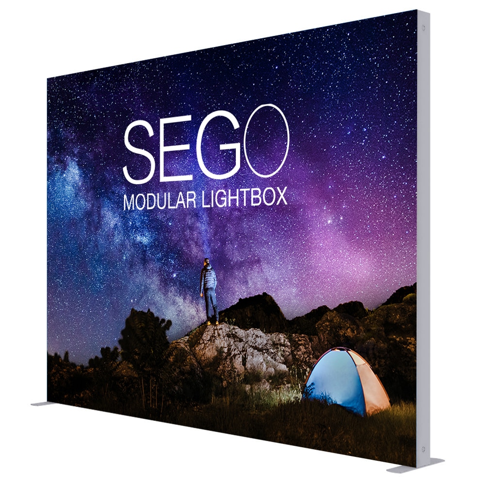 9.8 x 8ft. SEGO Modular Lightbox Display — Blockout Panel